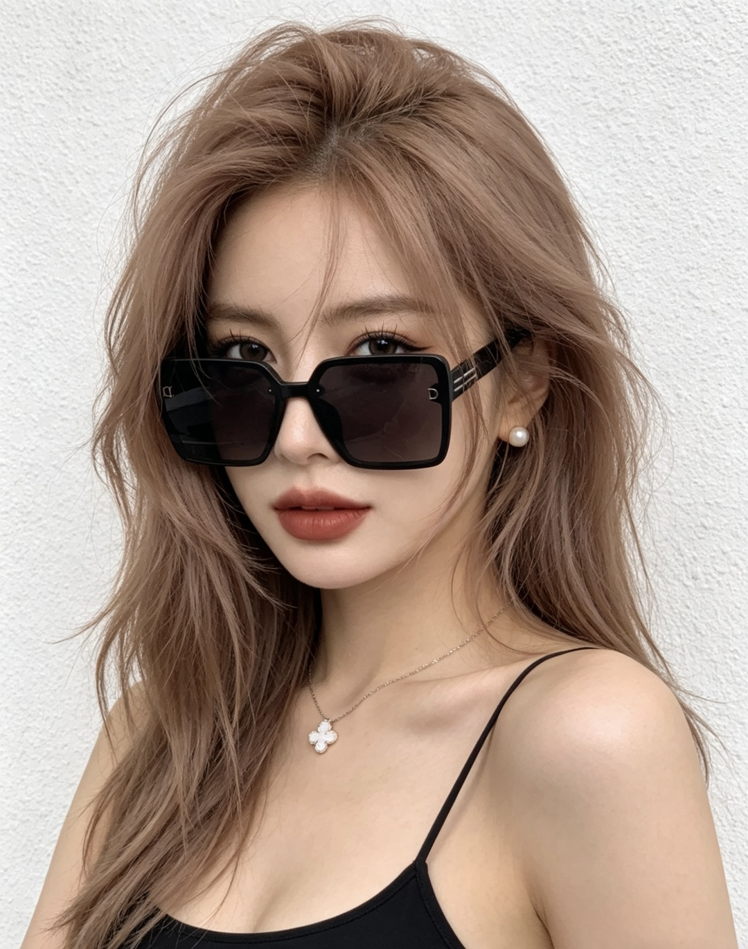 🔺 【DIOR-迪奥】开春新款 潮流爆款 时尚方框偏光太阳镜 高品质 佩戴舒适 网红潮款墨镜 女士高清偏