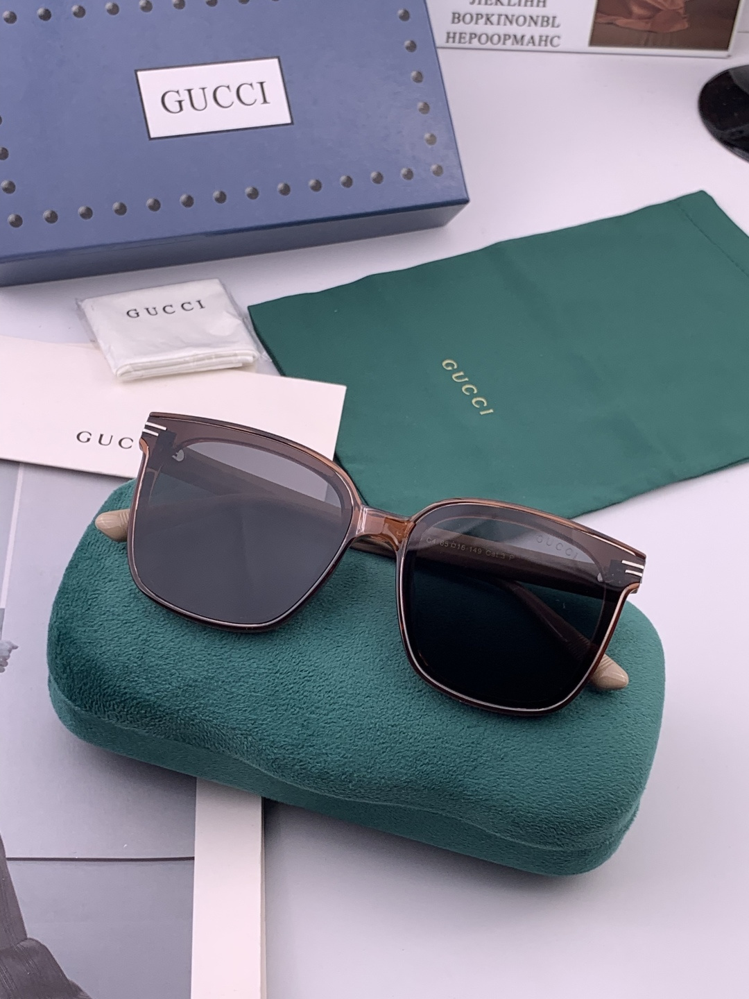 🔺GUCCI🔻古驰 GG圆框太阳镜 完美品质 🎓独特设计 适合各种脸型 亮相时装周 超时尚百搭 实物精致