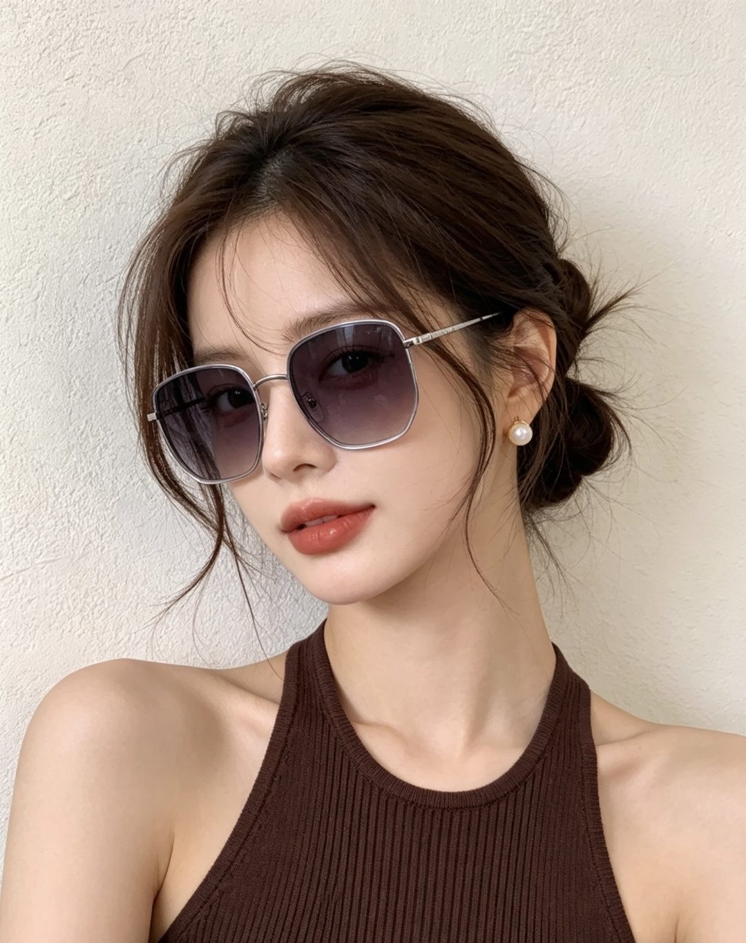 【偏光系列】Gucci 不挑脸型，无论搭配大衣还是连衣裙都非常显气质尼龙偏光镜片预防紫外线 型号：G22