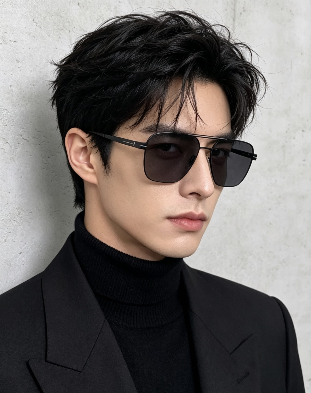 GUCCI 男款炫彩飞行员偏光太阳镜 ❤️材质：高清尼龙加厚卡槽高清偏光镜片 🌹无边框镜架💕颜👍型号：G