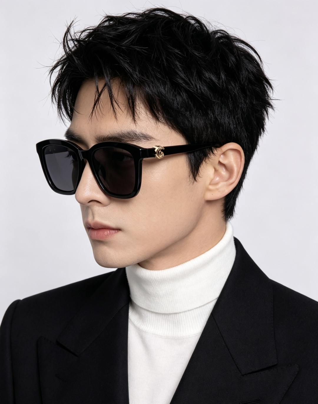 🔺 【GUCCI-偏光太阳镜】开春新款 潮流爆款 时尚方框偏光太阳镜 高品质 佩戴舒适 网红潮款墨镜 女
