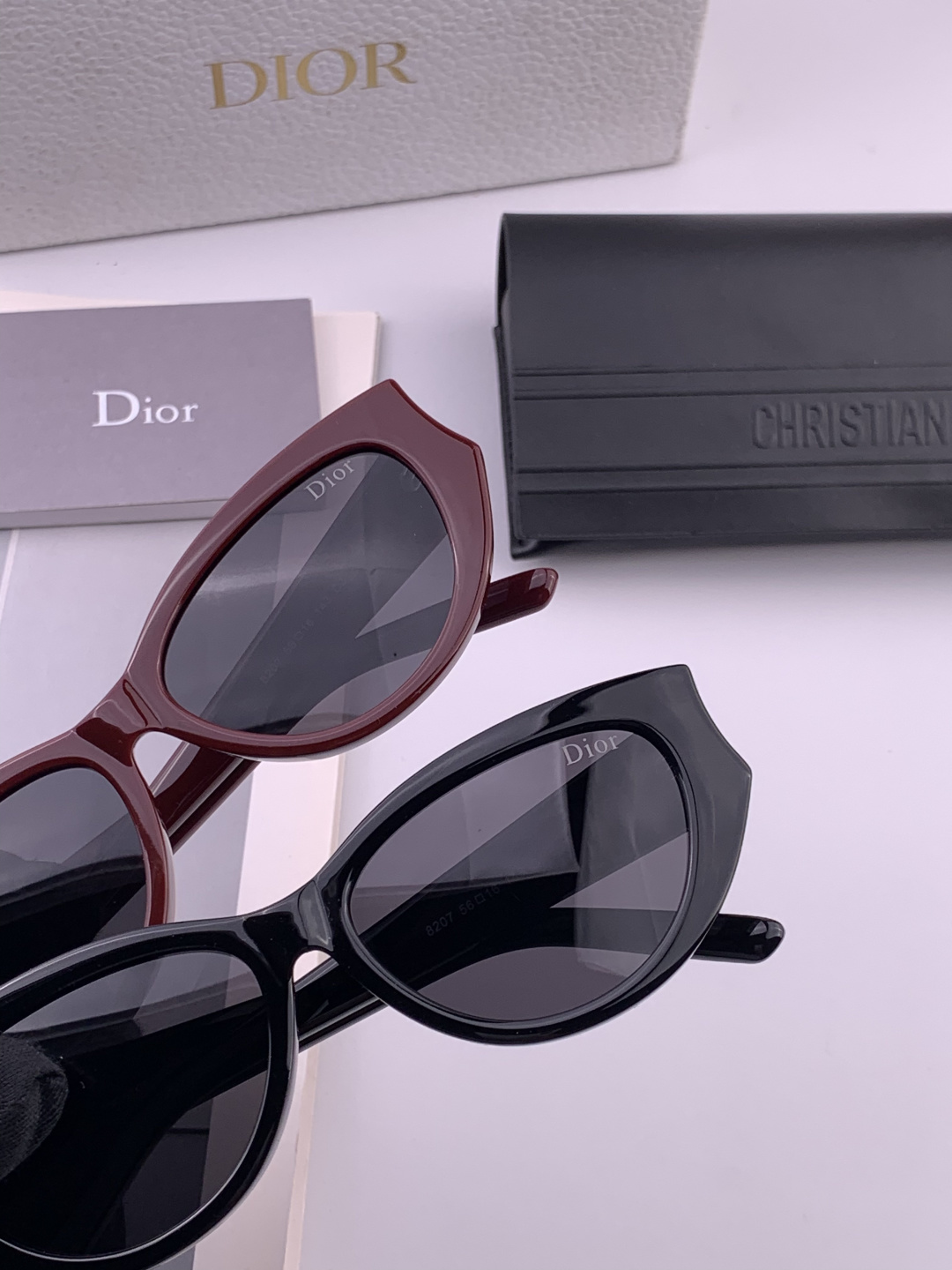 【DIOR】新款潮流爆款 时尚太阳镜 佩戴舒适 网红潮款墨镜 女士高清加厚偏光太阳镜🕶️ 🎉高品质TR镜