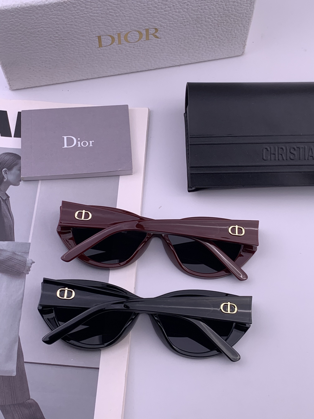 【DIOR】新款潮流爆款 时尚太阳镜 佩戴舒适 网红潮款墨镜 女士高清加厚偏光太阳镜🕶️ 🎉高品质TR镜