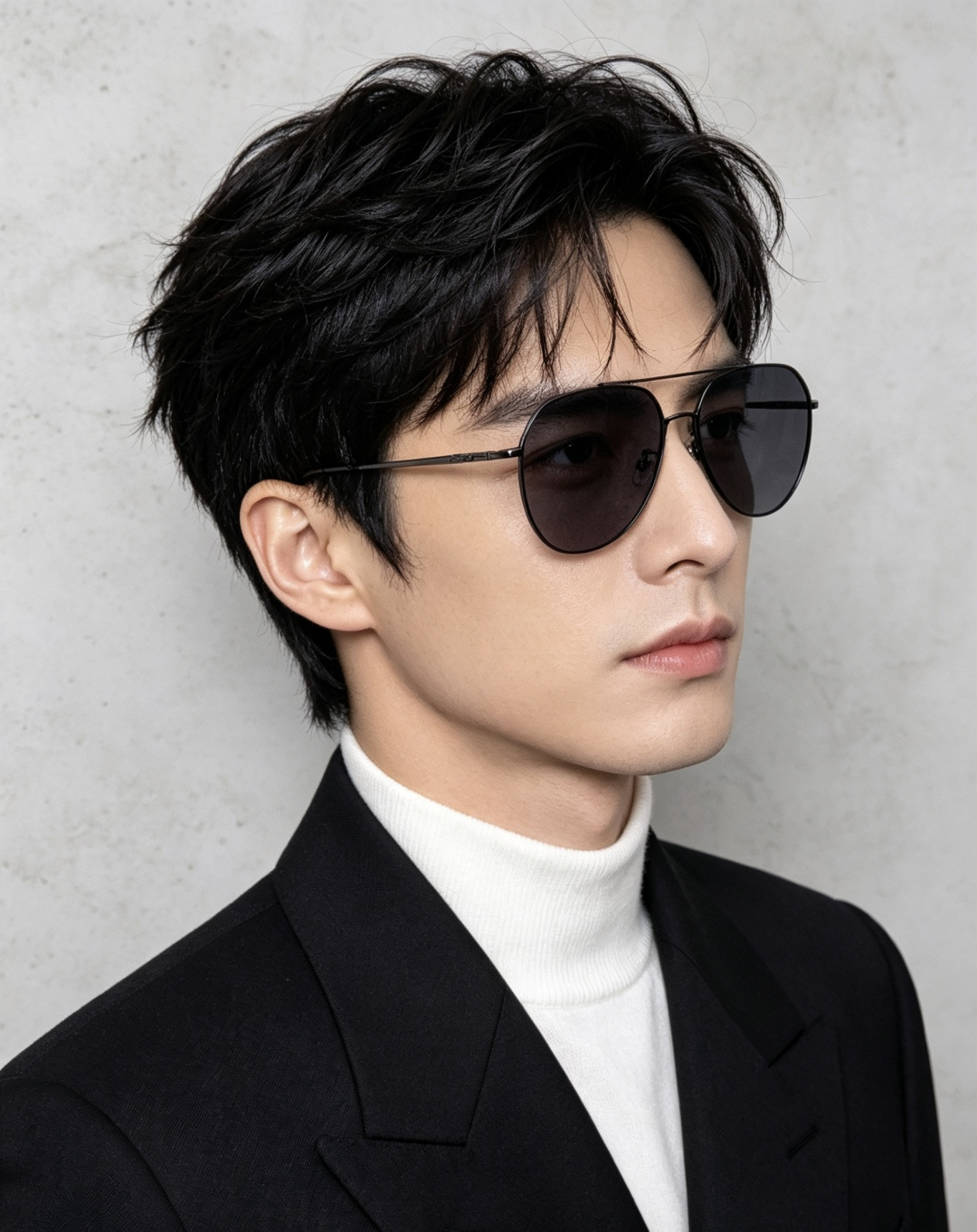 GUCCI 男款炫彩飞行员偏光太阳镜 ❤️材质：高清尼龙加厚卡槽高清偏光镜片 🌹无边框镜架💕颜👍型号：G