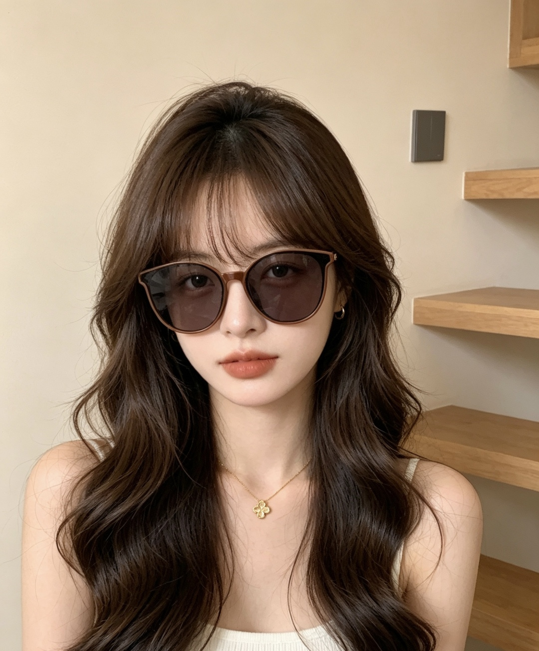 【CHANEL】香奈儿 新款潮流爆款 时尚方框太阳镜 佩戴舒适 网红潮款墨镜 女士高清加厚偏光太阳镜🕶️
