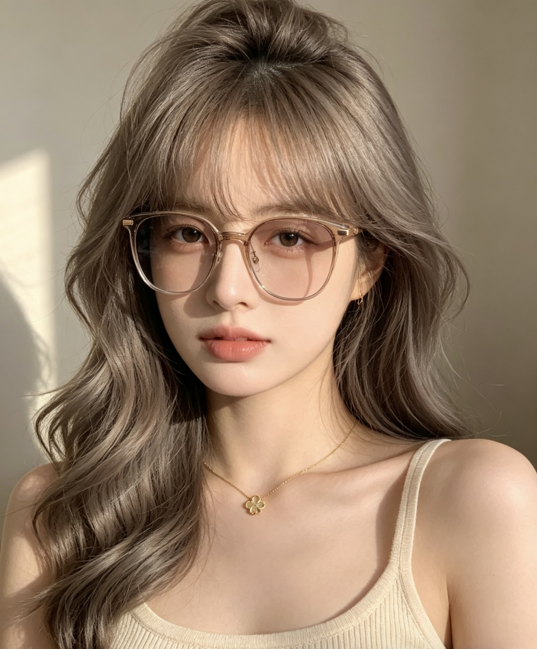 新品CHANEL 香奈儿太阳镜以独特魅力和前卫风格诠释春夏最新眼镜，以方框设计两边经典小香珍珠做点缀，中