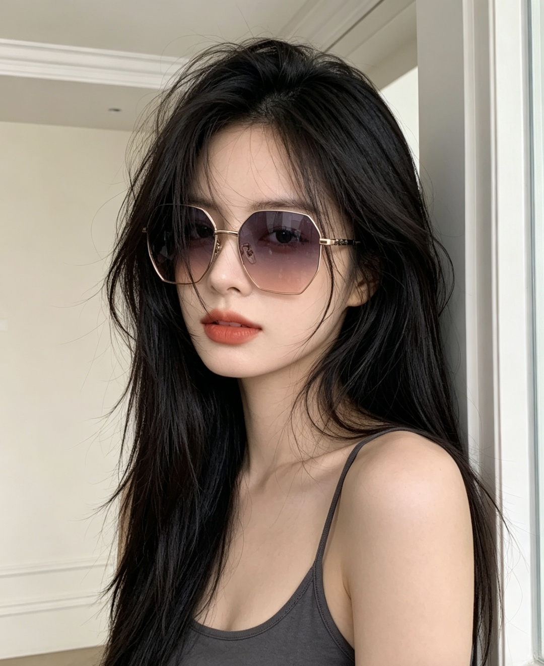新品CHANEL 香奈儿太阳镜以独特魅力和前卫风格诠释春夏最新眼镜，质感超好佩带舒适 型号：CH3639