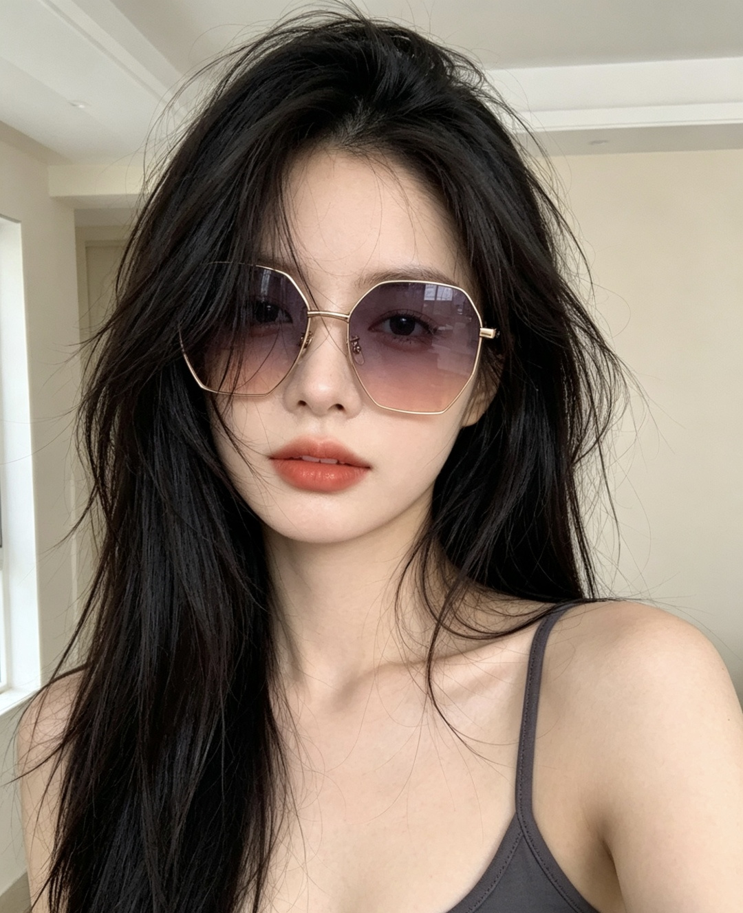 新品CHANEL 香奈儿太阳镜以独特魅力和前卫风格诠释春夏最新眼镜，质感超好佩带舒适 型号：CH3639