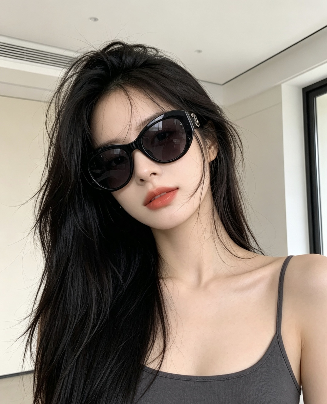 新品CHANEL 香奈儿太阳镜以独特魅力和前卫风格诠释春夏最新眼镜，质感超好佩带舒适 型号：CH4600