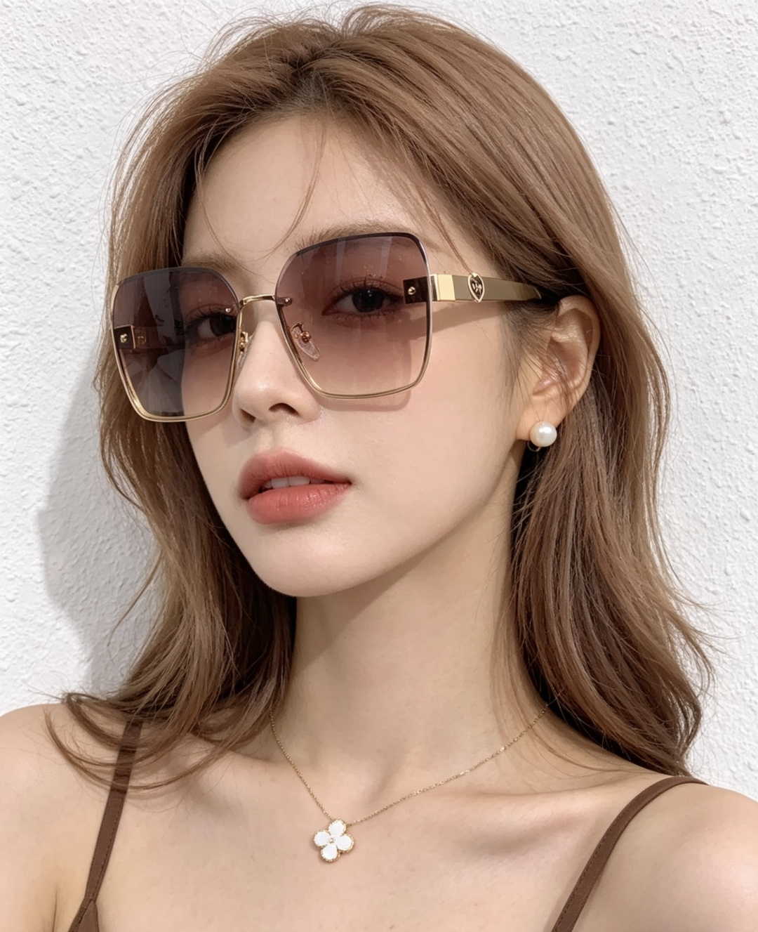 🔺 【香奈儿】开春新款 潮流爆款 时尚方框太阳镜 高品质 佩戴舒适 网红潮款墨镜 女士高清加厚偏光太阳镜