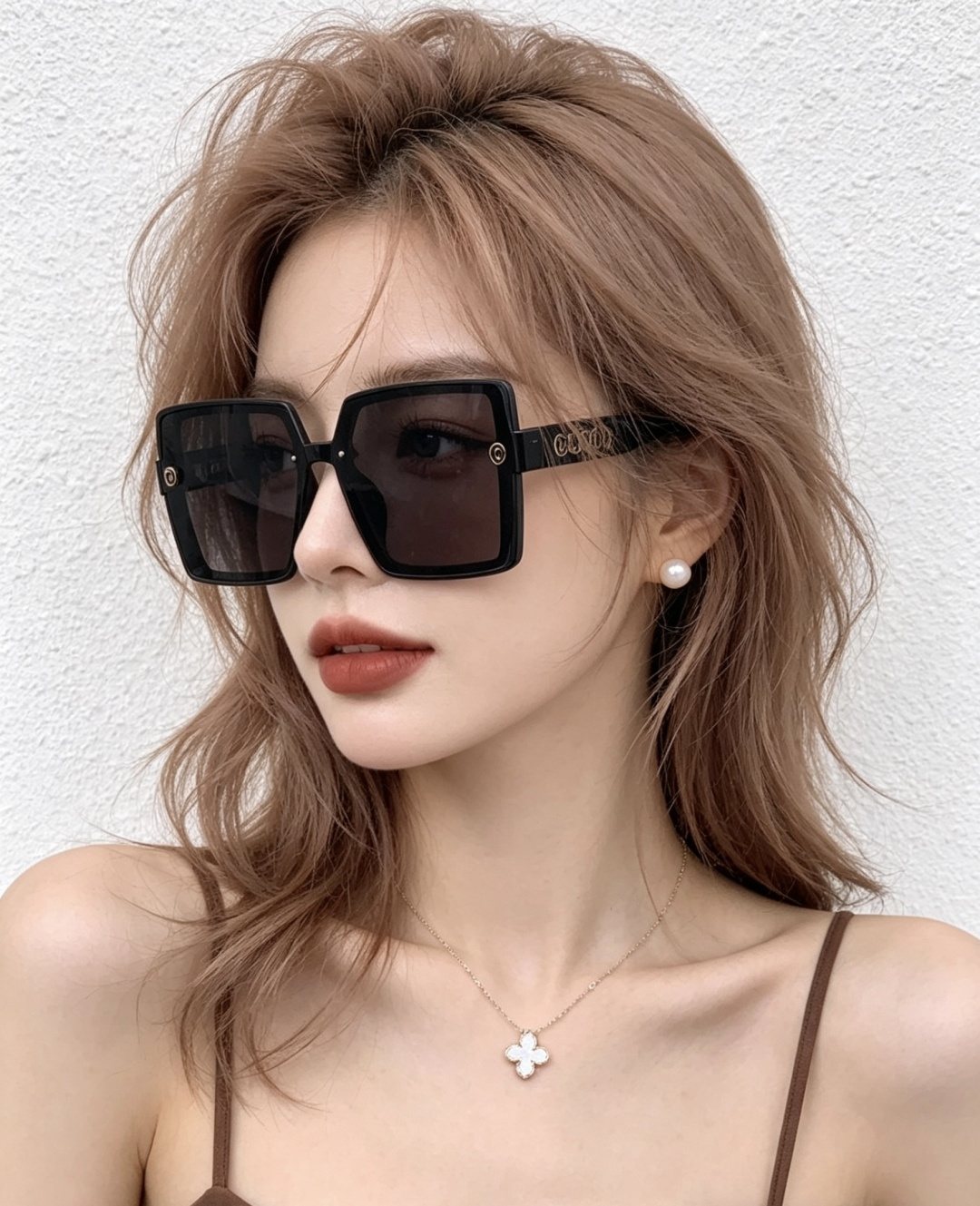 新款！新款出货！女士高清加厚偏光太阳镜🕶️ 🎉💍新款GUCCI偏光太阳镜[得意]开车驾驶镜时尚墨镜💐💐🌸