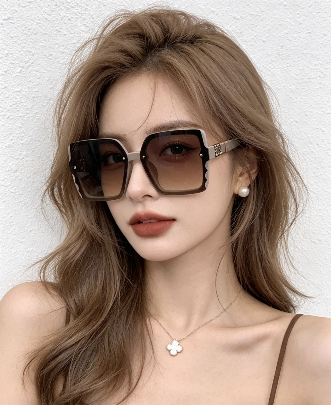 新款！新款出货！女士高清加厚偏光太阳镜🕶️ 🎉💍新款GUCCI偏光太阳镜[得意]开车驾驶镜时尚墨镜💐💐🌸