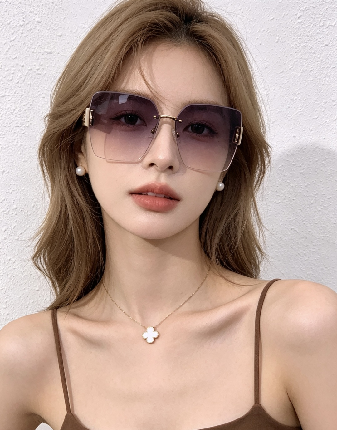 🔺 【GUCCI】开春新款 潮流爆款 时尚太阳镜 高品质 佩戴舒适 网红潮款墨镜 型号：G3221