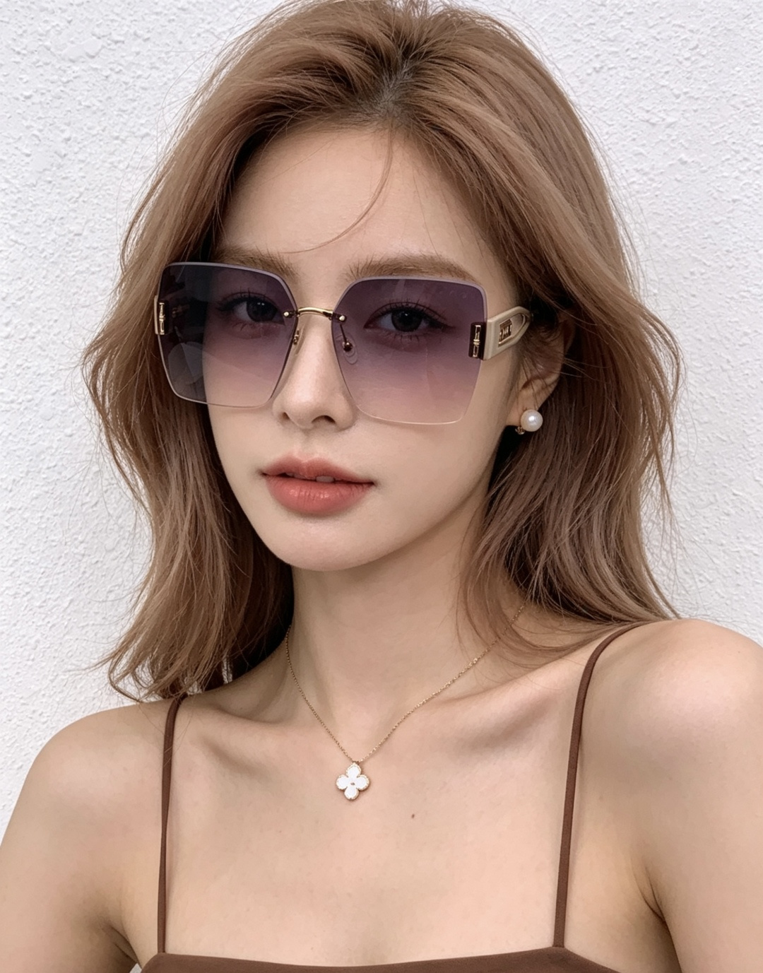 🔺 【GUCCI】开春新款 潮流爆款 时尚太阳镜 高品质 佩戴舒适 网红潮款墨镜 型号：G3221