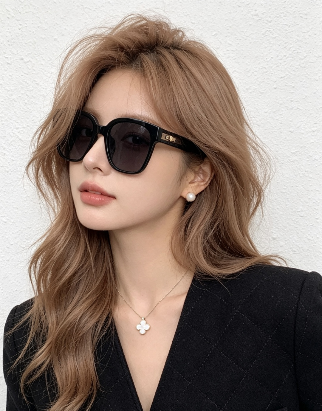 【CHANEL】香奈儿 新款潮流爆款 时尚方框太阳镜 佩戴舒适 网红潮款墨镜  女士高清加厚偏光太阳镜🕶
