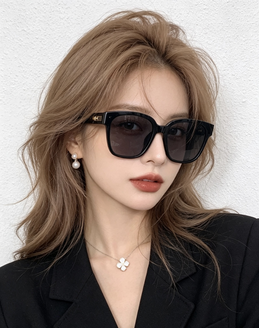 【CHANEL】香奈儿 新款潮流爆款 时尚方框太阳镜 佩戴舒适 网红潮款墨镜  女士高清加厚偏光太阳镜🕶