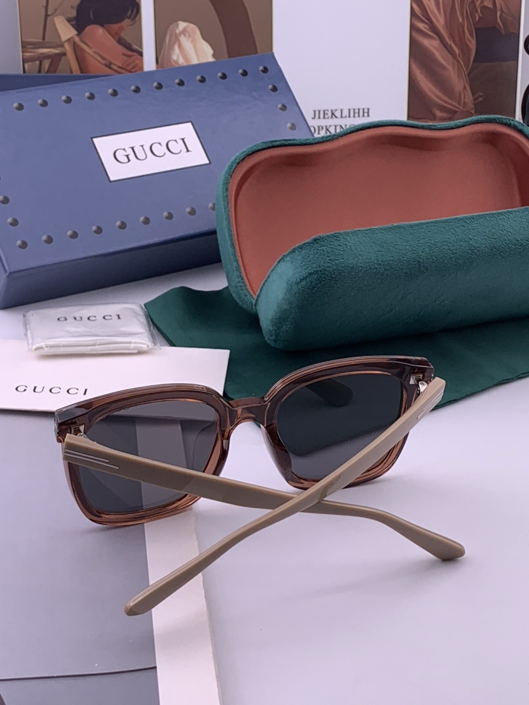🔺GUCCI🔻古驰 GG圆框太阳镜 完美品质 🎓独特设计  适合各种脸型 亮相时装周 超时尚百搭 实物精