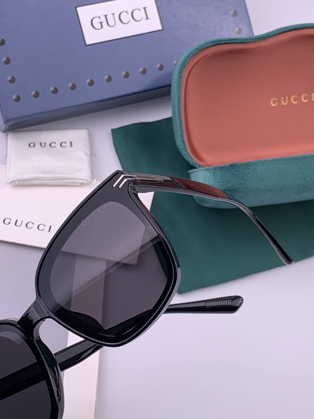 🔺GUCCI🔻古驰 GG圆框太阳镜 完美品质 🎓独特设计  适合各种脸型 亮相时装周 超时尚百搭 实物精