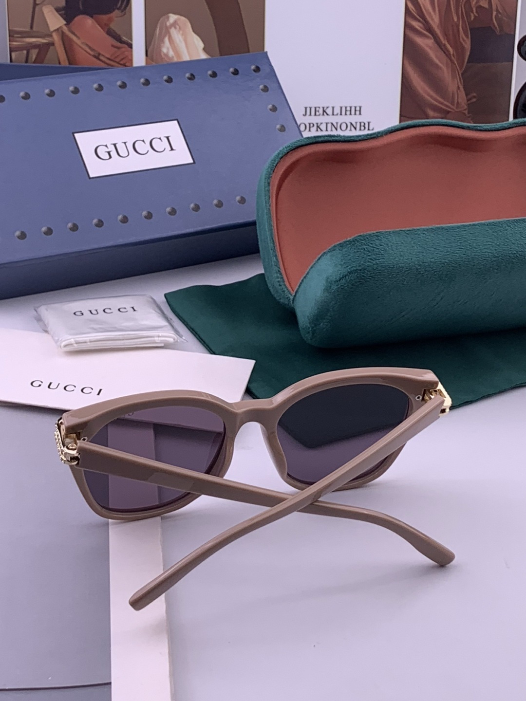 🔺GUCCI🔻古驰 GG圆框太阳镜 完美品质 🎓独特设计  适合各种脸型 亮相时装周 超时尚百搭 实物精