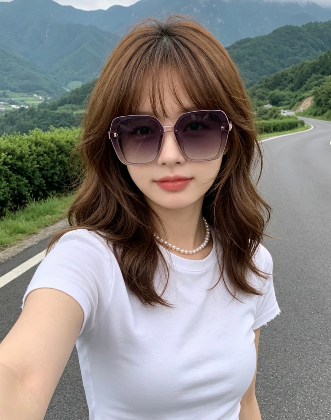 🔺CHANEL🔻官方早春新款，众多明星同款[色]香奈儿‼️‼️新款珍珠大框偏光墨镜 ，🌈🌈宝丽来超清偏光