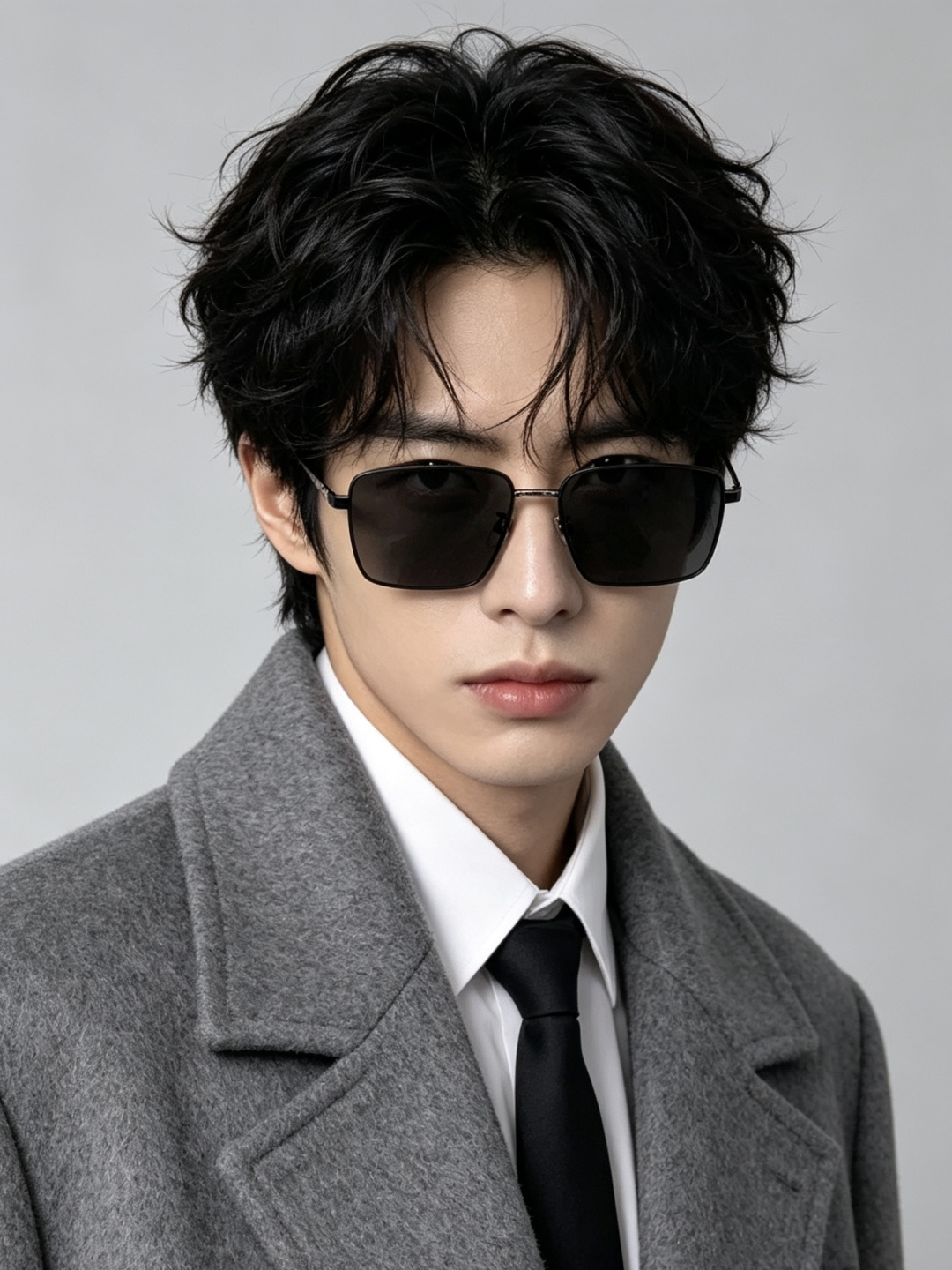 GUCCI 男款炫彩飞行员偏光太阳镜 ❤️材质：高清尼龙加厚卡槽高清偏光镜片 🌹无边框镜架💕颜👍型号：G