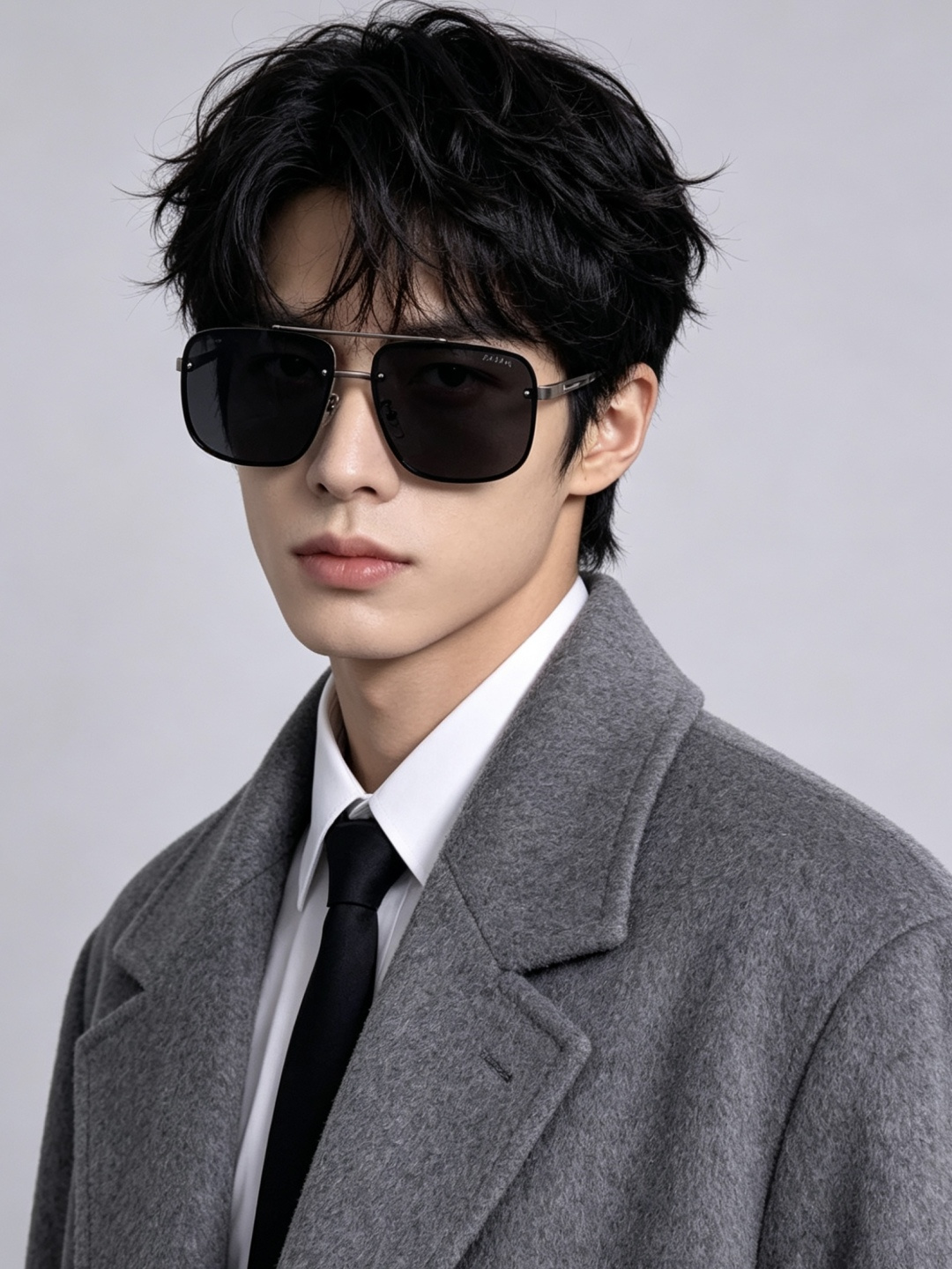 PRADA 普拉达 界级大师制造. 偏光墨镜 高档 潮流🐚时尚百搭🌪男士款百搭瘦脸太阳镜 高品质 ！开车