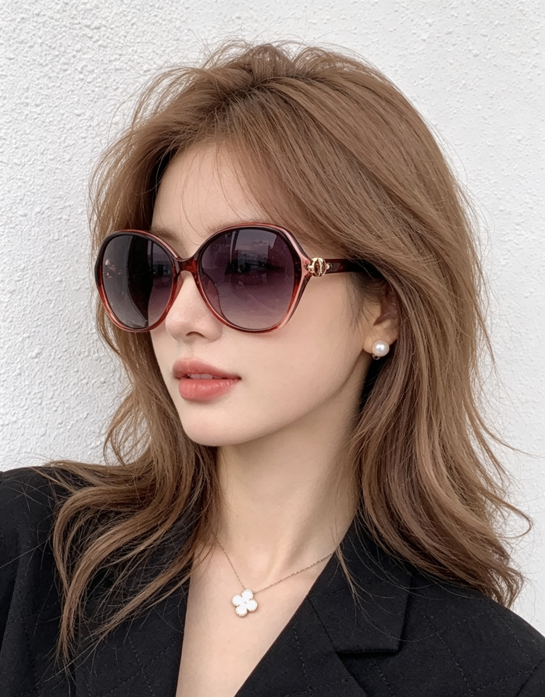 【CHANEL】香奈儿 新款潮流爆款 时尚方框太阳镜 佩戴舒适 网红潮款墨镜  女士高清加厚偏光太阳镜🕶