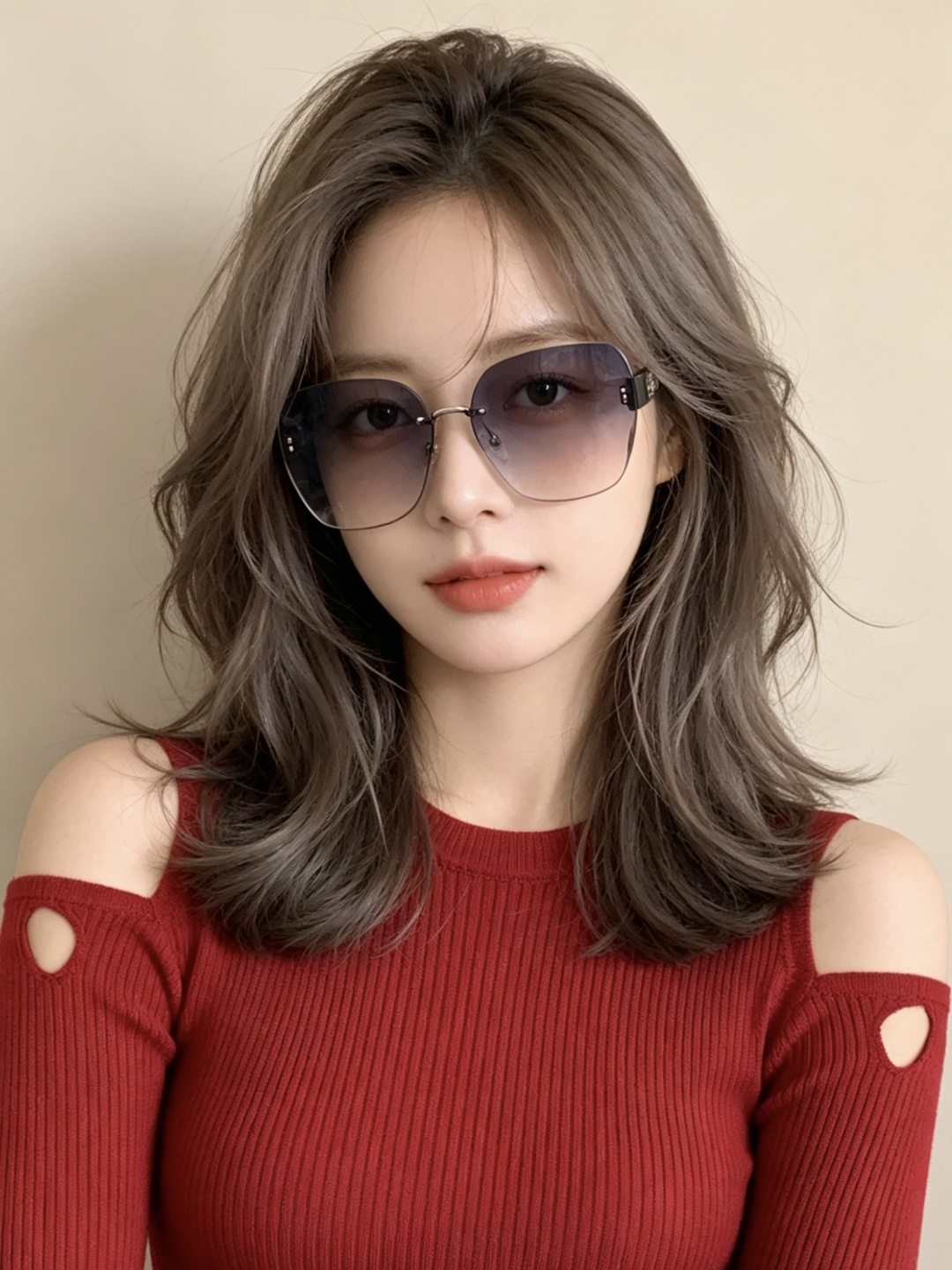 🔺 【芬迪】开春新款 潮流爆款 时尚方框偏光太阳镜 高品质 佩戴舒适 网红潮款墨镜 女士高清偏光太阳镜🕶