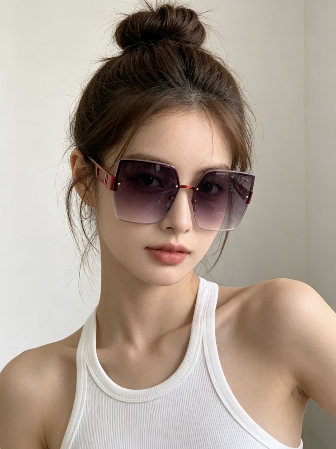 🔺 【DIOR-迪奥】开春新款 潮流爆款 时尚方框太阳镜 高品质 佩戴舒适 网红潮款墨镜 型号：D968