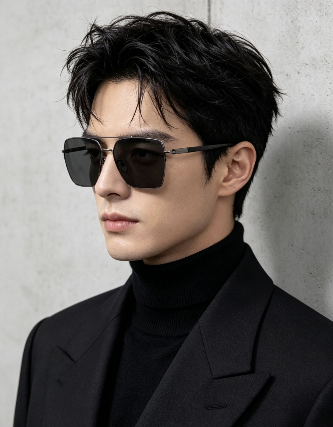 GUCCI 男款炫彩飞行员偏光太阳镜 ❤️材质：高清尼龙加厚卡槽高清偏光镜片 🌹无边框镜架💕颜👍型号：G