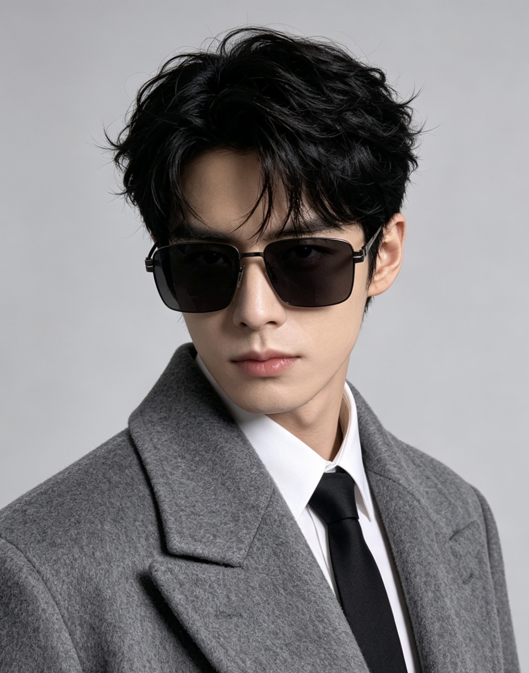 GUCCI 男款炫彩飞行员偏光太阳镜 ❤️材质：高清尼龙加厚卡槽高清偏光镜片 🌹无边框镜架💕颜👍型号：G