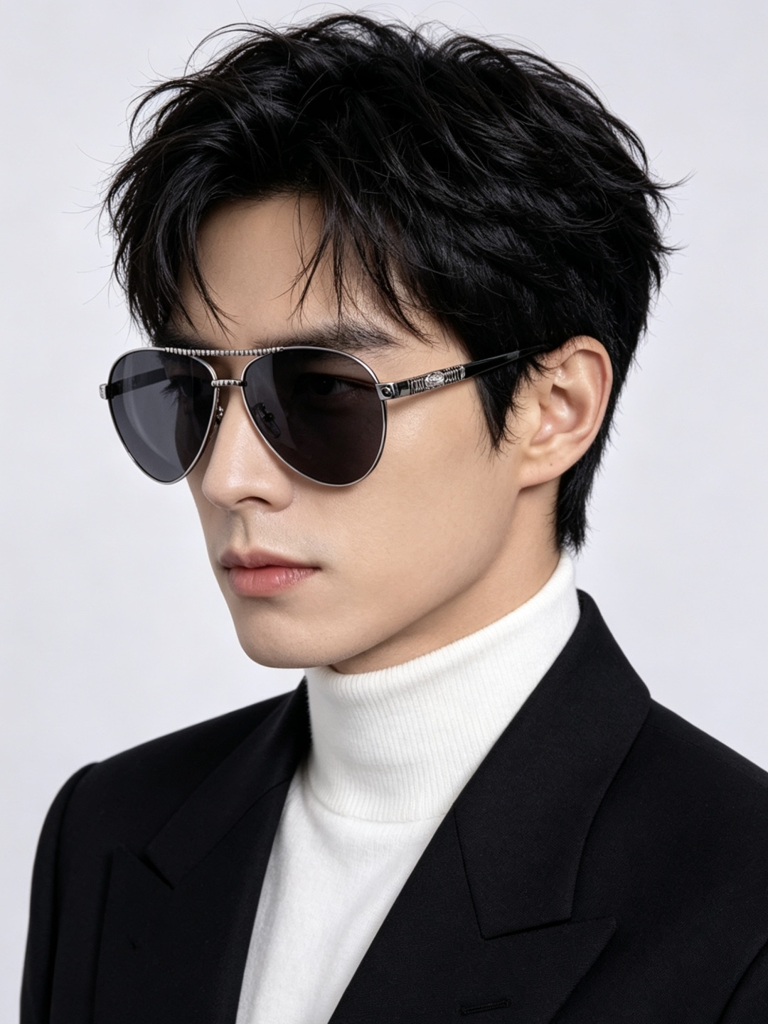 【Cartier  卡地亚】 👑男女款偏光墨镜  双色烤漆工艺  进口宝丽来偏光镜片   顶级做工彰显非