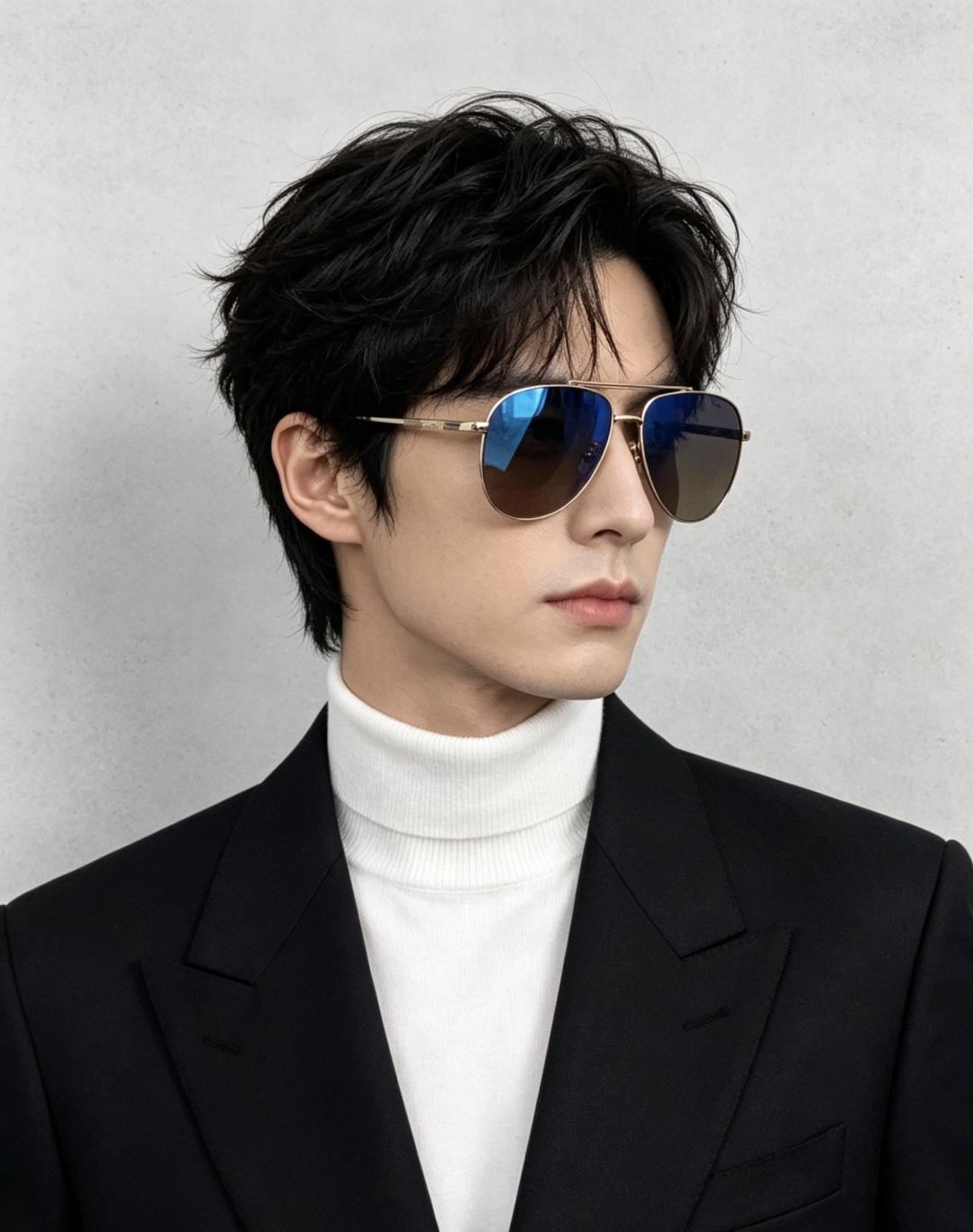 【Cartier  卡地亚】 👑男女款偏光墨镜  双色烤漆工艺  进口宝丽来偏光镜片   顶级做工彰显非