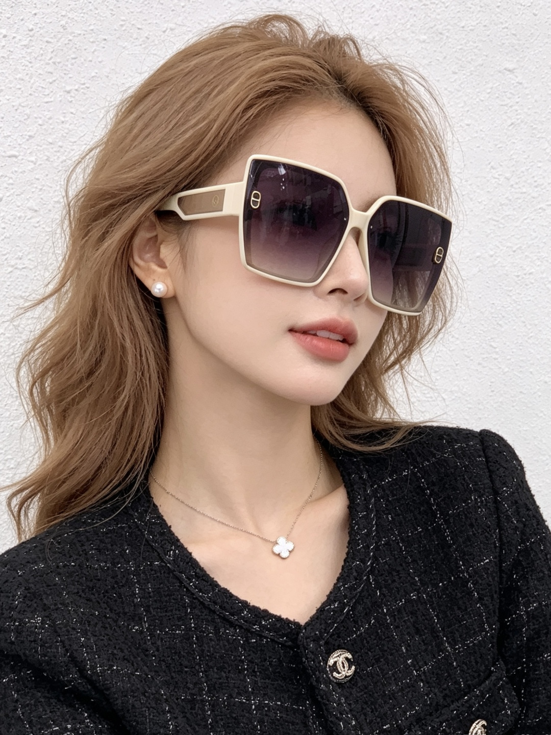 🔺 【DIOR-迪奥】开春新款 潮流爆款 时尚方框偏光太阳镜 高品质 佩戴舒适 网红潮款墨镜 女士高清偏