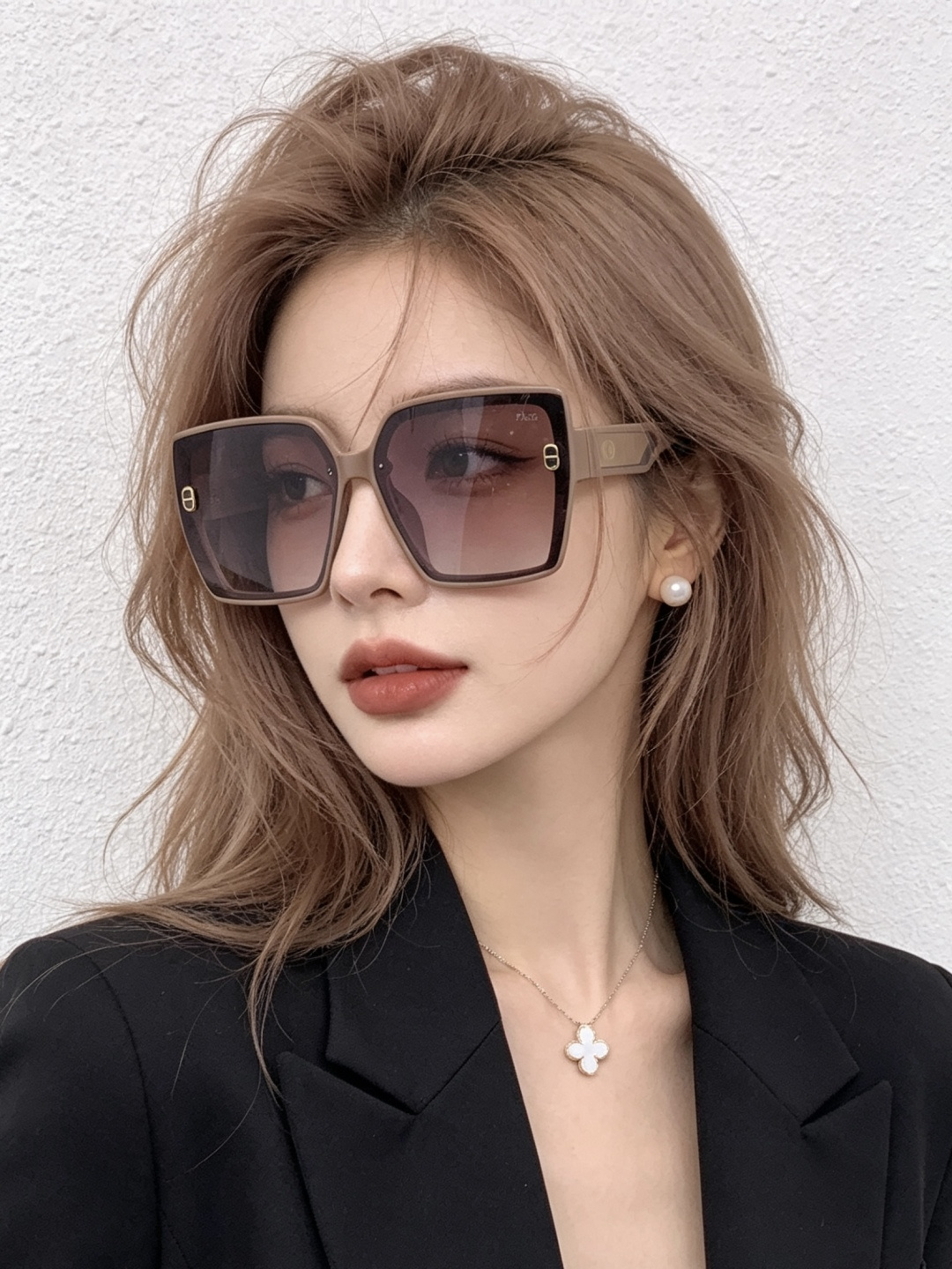 🔺 【DIOR-迪奥】开春新款 潮流爆款 时尚方框偏光太阳镜 高品质 佩戴舒适 网红潮款墨镜 女士高清偏