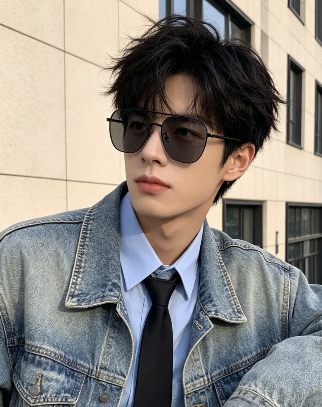 LV 男款炫彩飞行员偏光太阳镜 ❤️材质：高清尼龙加厚卡槽高清偏光镜片 🌹无边框镜架💕颜👍型号：L189