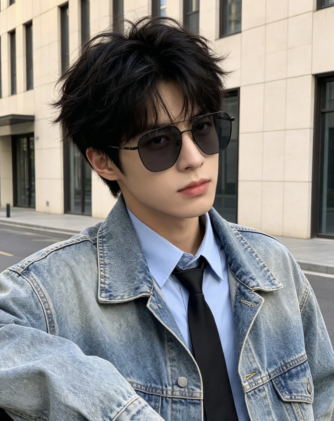 LV 男款炫彩飞行员偏光太阳镜 ❤️材质：高清尼龙加厚卡槽高清偏光镜片 🌹无边框镜架💕颜👍型号：L189