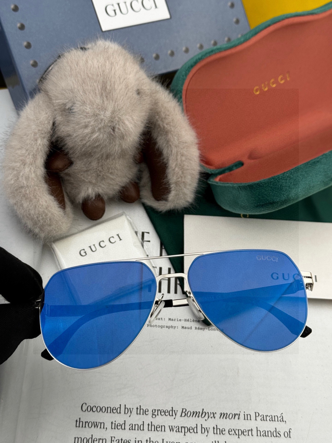 ♦️GUCCI 新款男女情侣款太阳镜多边形墨镜iP电镀永不褪色 超轻超有弹性整幅眼镜无螺丝重要的是压不坏