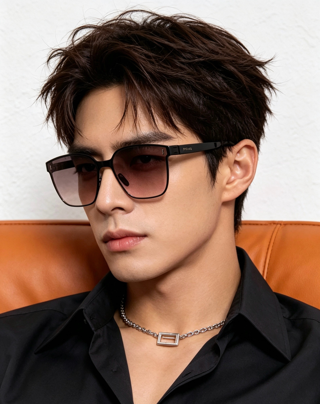 ♦️ GUCCI 新款男女情侣款太阳镜多边形墨镜iP电镀永不褪色 超轻超有弹性整幅眼镜无螺丝重要的是压不