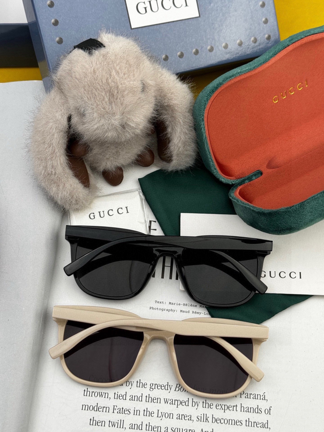 🔺 【GUCCI-偏光太阳镜】开春新款 潮流爆款 时尚圆框偏光太阳镜 高品质 佩戴舒适 网红潮款墨镜 女