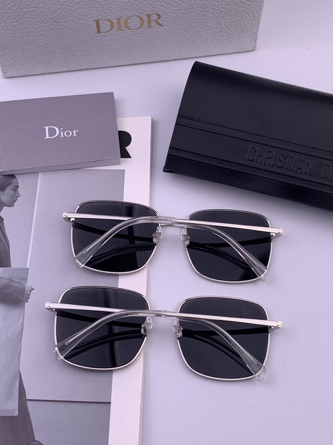 DIOR🌋☔️时尚方框太阳镜顶级奢侈品[强] 高品质[胜利][亲亲]🍦🍨 [得意] 气质非凡😄 🍫🍪女士