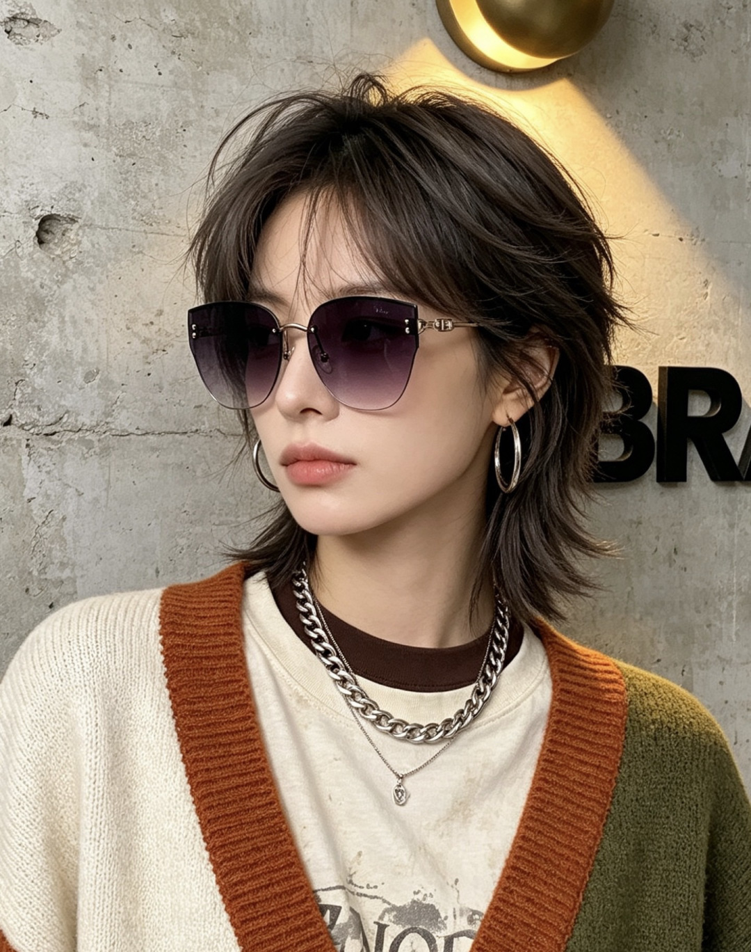 DIOR🌋☔️时尚无框太阳镜镜片 顶级奢侈品[强] 高品质[胜利][亲亲]🍦🍨 [得意] 气质非凡😄 🍫