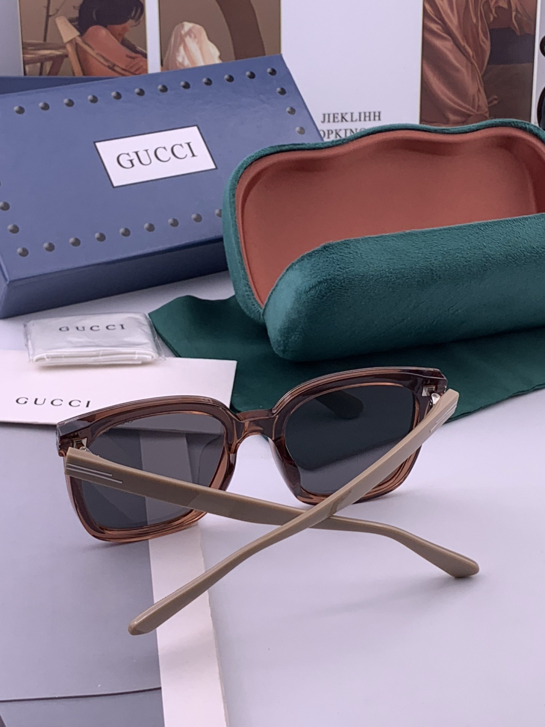 🔺GUCCI🔻古驰 GG圆框太阳镜 完美品质 🎓独特设计  适合各种脸型 亮相时装周 超时尚百搭 实物精