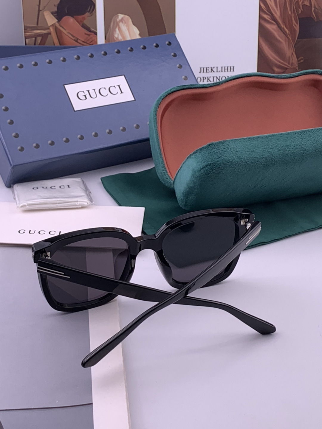 🔺GUCCI🔻古驰 GG圆框太阳镜 完美品质 🎓独特设计  适合各种脸型 亮相时装周 超时尚百搭 实物精