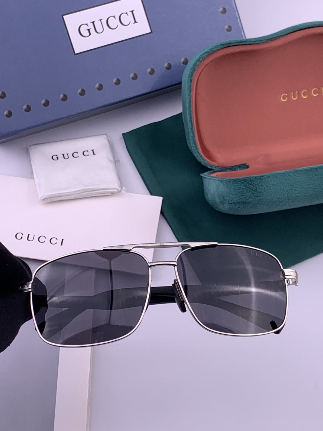 GUCCI🔥  高品质男女款墨镜   👍 进口宝丽来偏光镜片  🔥 开车钓鱼都可 🔥百搭显瘦墨镜韩版男士