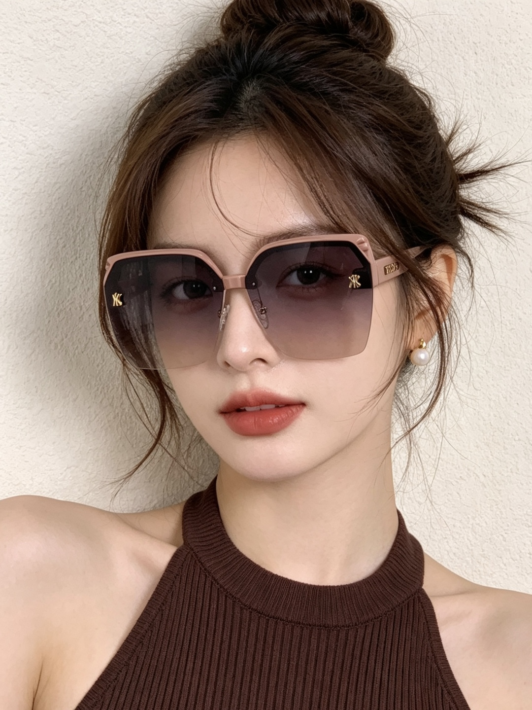 【TR偏光系列】Gucci   经典的方框设计，不挑脸型，无论搭配大衣还是连衣裙都非常显气质偏光镜片预防