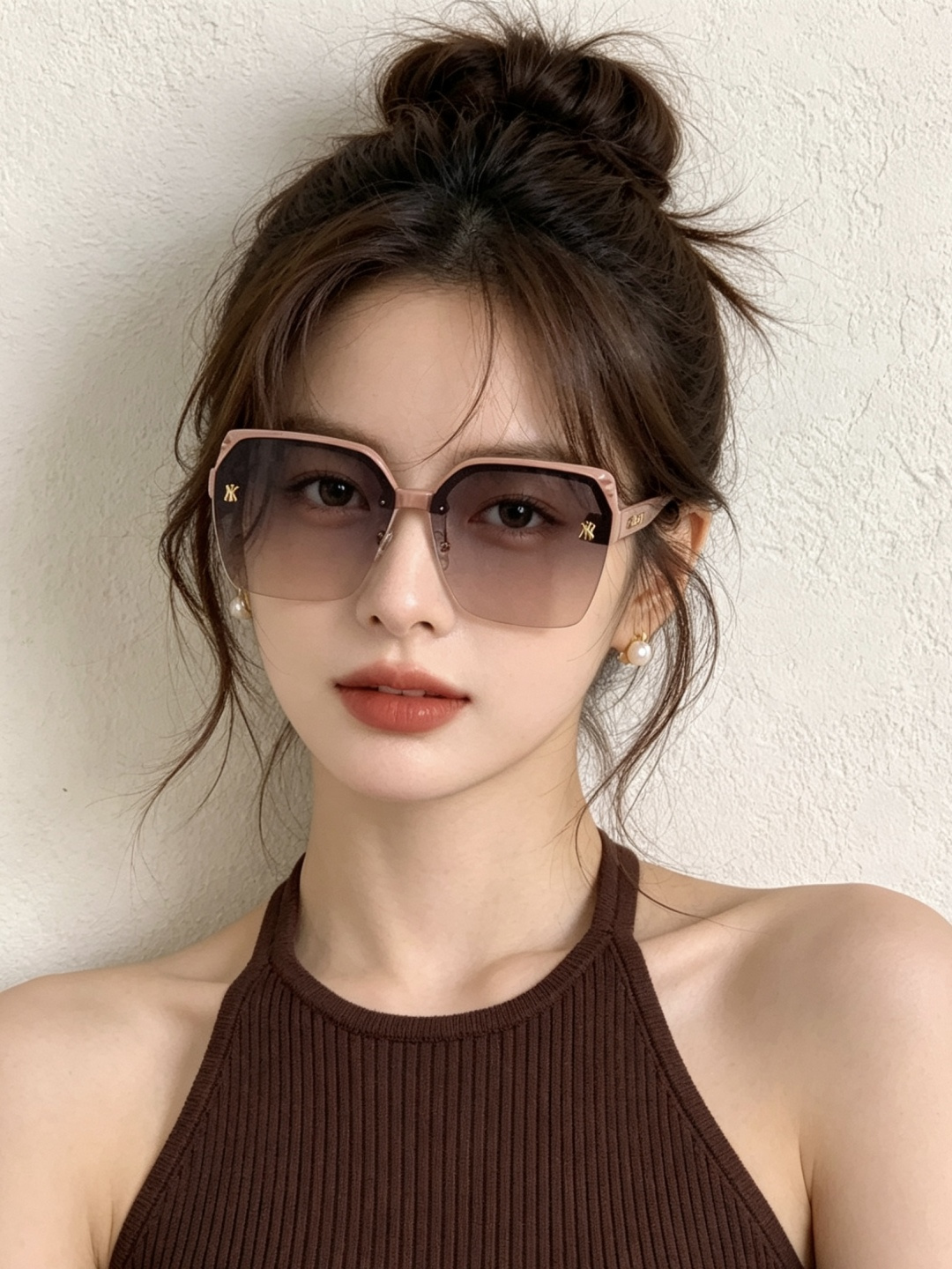 【TR偏光系列】Gucci   经典的方框设计，不挑脸型，无论搭配大衣还是连衣裙都非常显气质偏光镜片预防