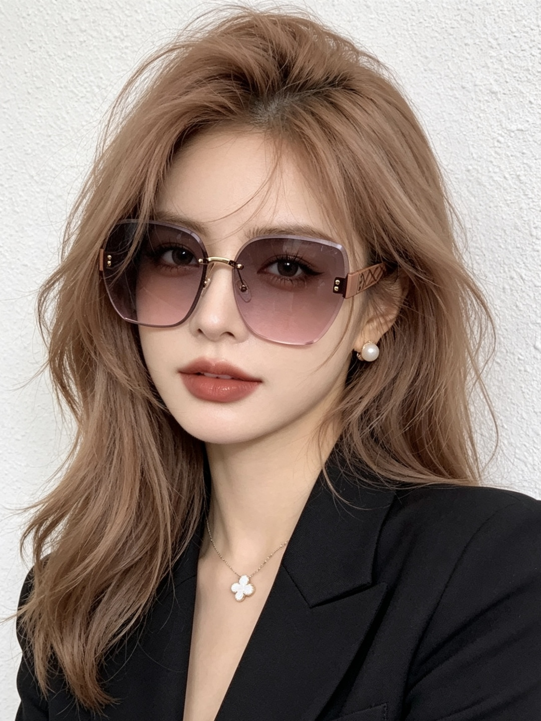 🔺 【DIOR-迪奥尼龙偏光太阳镜】开春新款 潮流爆款 时尚方框偏光太阳镜 高品质 佩戴舒适 网红潮款墨