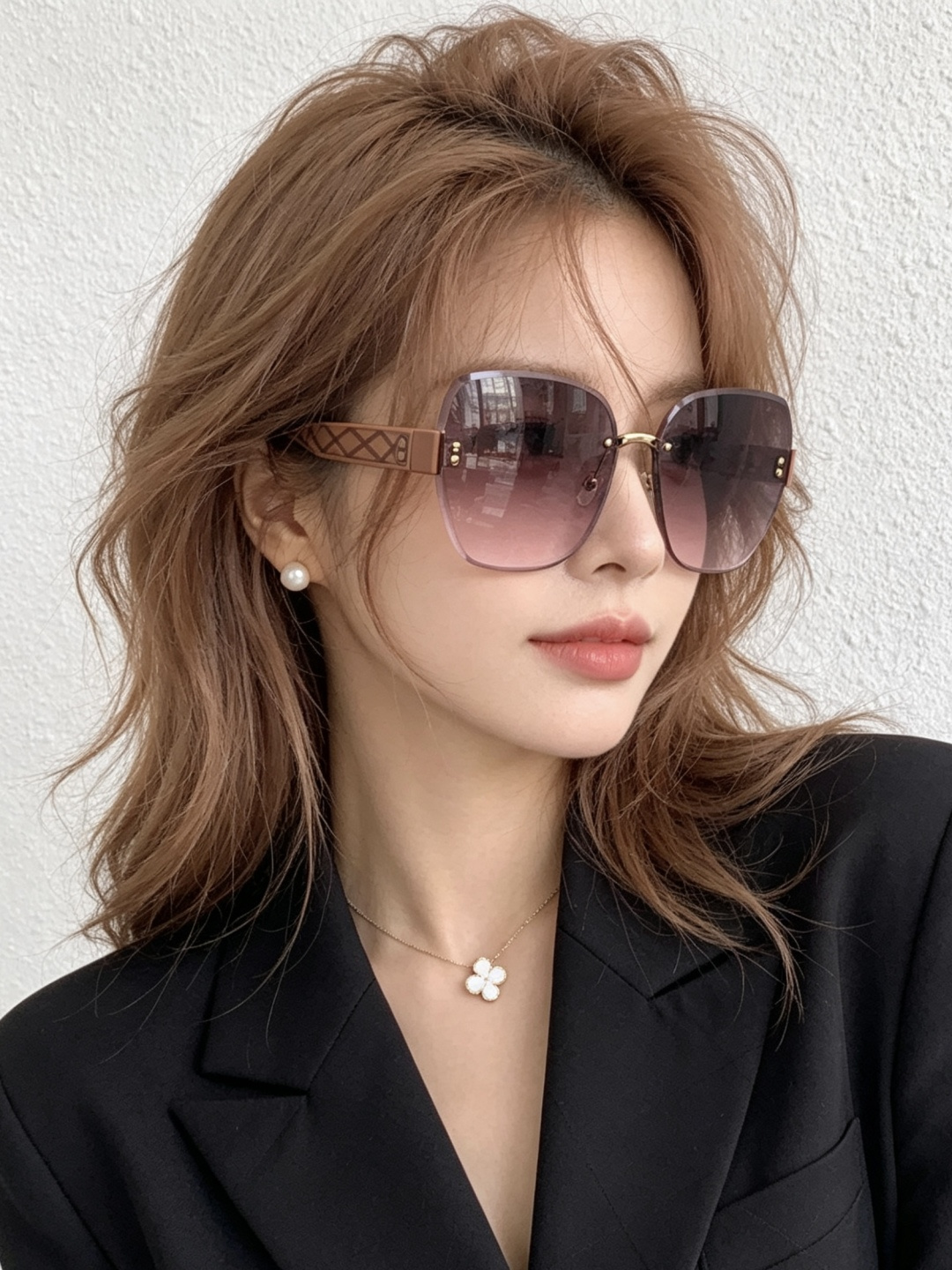 🔺 【DIOR-迪奥尼龙偏光太阳镜】开春新款 潮流爆款 时尚方框偏光太阳镜 高品质 佩戴舒适 网红潮款墨