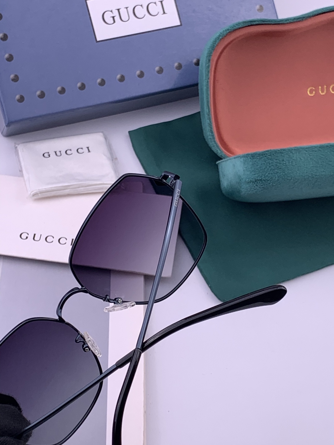 GUCCI-古驰意大利进口🇮🇹时尚潮流奢华装饰太阳眼镜 高清太阳镜明星海报款 超高复杂工艺 立体质感十足